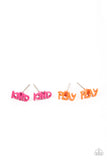 Starlet Shimmer Earring Kit neon words