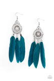 Pretty in Plumes Blue