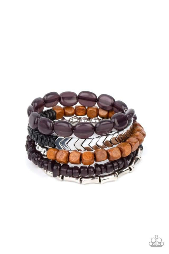 Outdoor Retreat Black Bracelet